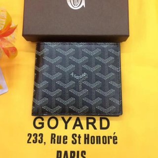 Goyard Goyardine Victoire Small Bifold wallet Black