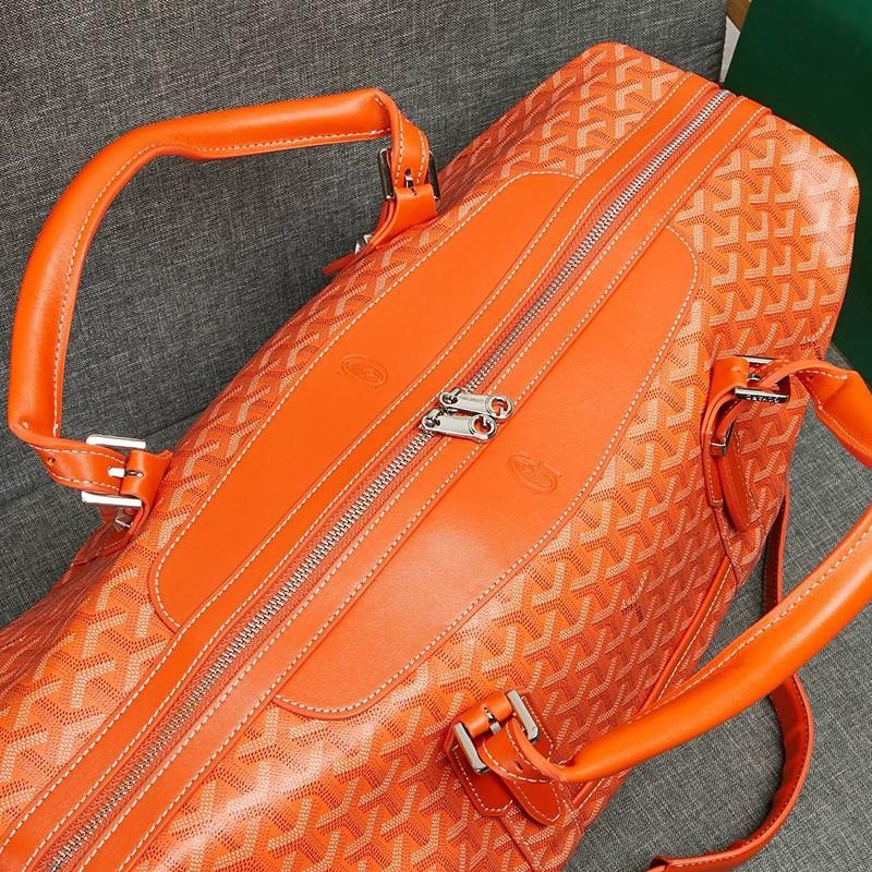 Goyard Goyardine Boeing Travel Bag Orange