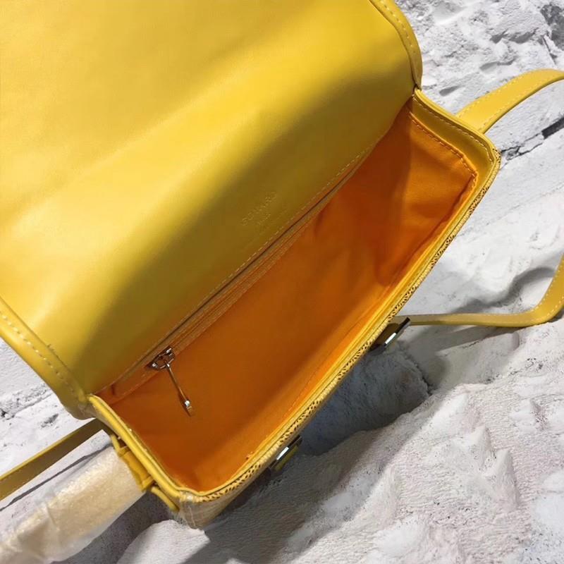 Goyard Goyardine Belvedere Medium Messenger Bag Yellow