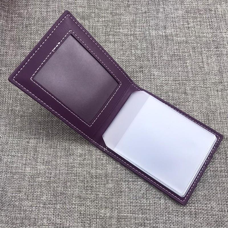 Goyard Goyardine Card Holder Purple