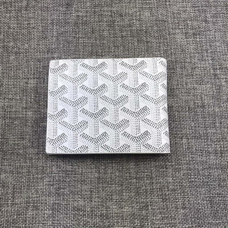 Goyard Goyardine Card Holder White
